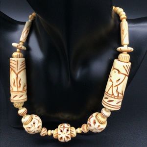 Vintage elephant necklace